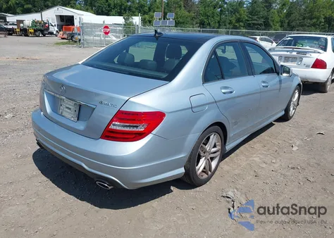 2014 Mercedes-Benz C 300 Luxury 4Matic/Sport 4Matic from USA, damaged, VIN WDDGF8AB0EA963550